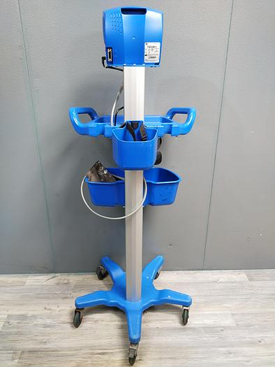 Gebraucht GE Carescape V100 Vitalparameter-Patientenmonitor auf Dinamap Rollstand