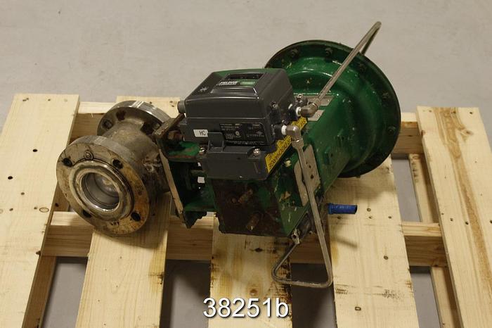 Used Fisher V150 3" Vee-Ball Control Valve #38251