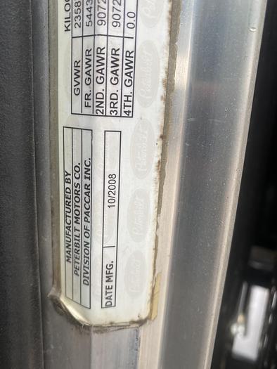 Used 2009 Peterbilt 386 Rillback wrecker