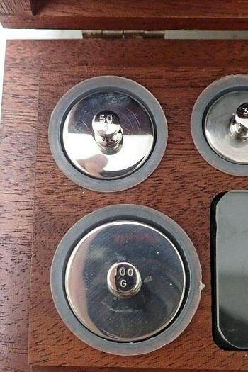 Used Sartorius Balances & Scales S03C0894 Model 5mg-100g Calibration Weight Kit Set