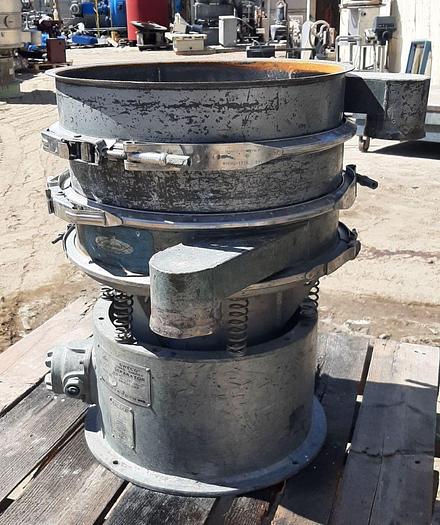 Used Screen, Sweco, 18", C/st, Double Deck, 1/4 HP #S744499