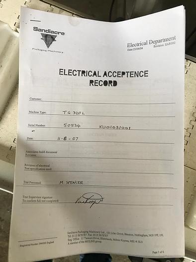 Used SANDIACRE BAGGER