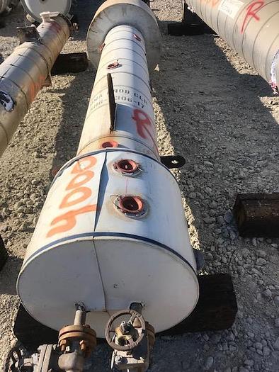Used Used Southern Heat Exchanger Corp. Approximately 303 sq ft. 316L stainless steel shell and tube heat exchanger