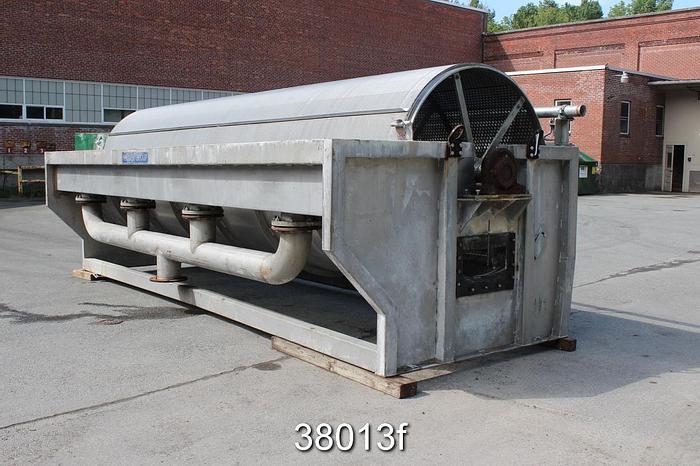 Used Holder Group 1500 Drum Thickener, 216" Face, 60" Diameter #38013