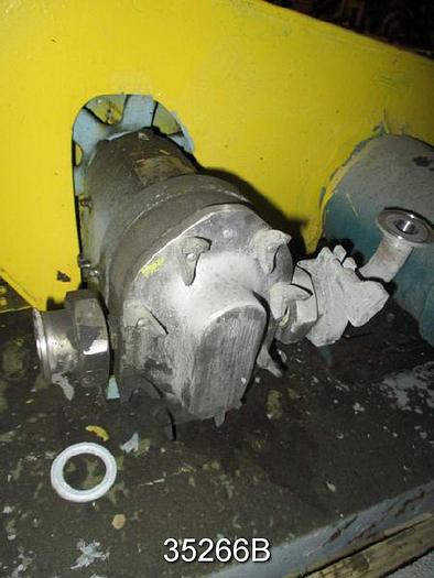 Used Waukesha D075503 SS 0.75" Rotary Lobe Pump #35266