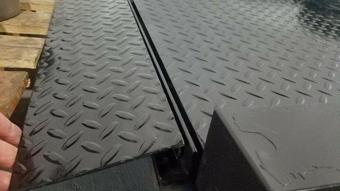 Used Toledo Masstron Floor Weight Scale 30" with ramp (needs readout box)