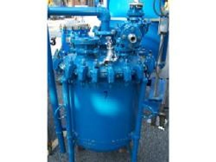 Used Pfaudler approximately 50 gallon glass lined #5015 vacuum receiver