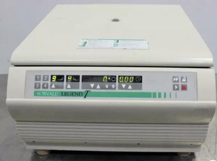 Used Sorvall Legend T Tabletop Centrifuge with Rotor & Buckets