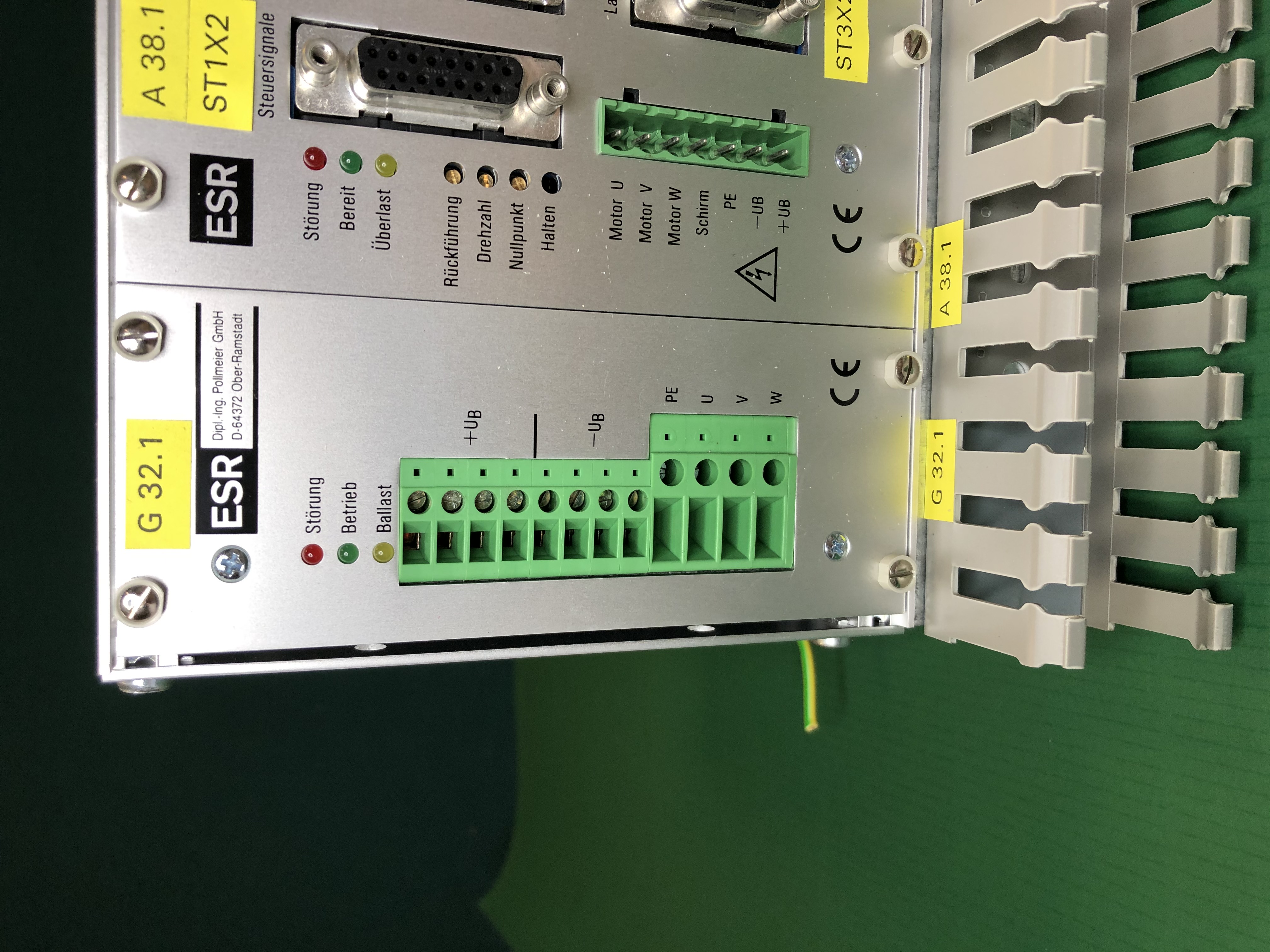 Used ESR POLLMEIER 9135 MODULE RACK WITH MODULES