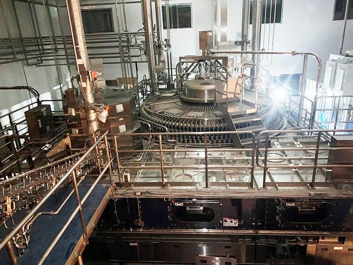 Unused Filler, Bottle, Rotary, 120-Valve, Mitsubishi, Aseptic #C743900