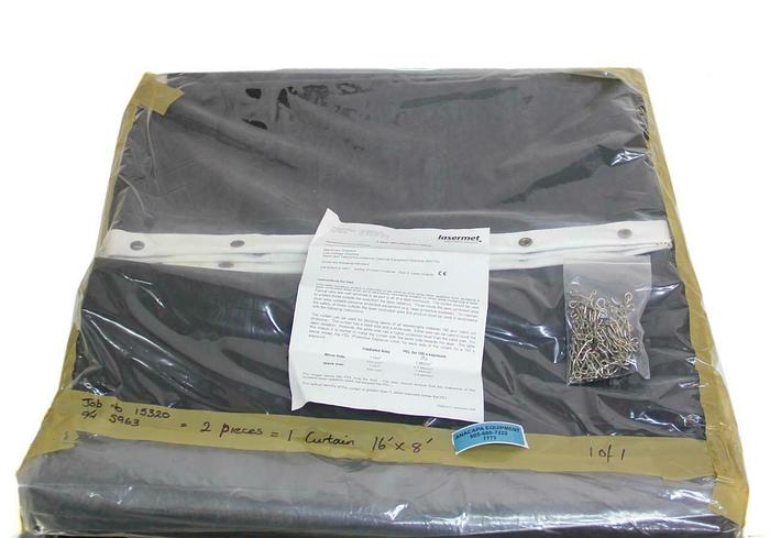 Lasermet Laser Blocking Curtain LBC 16' W x 8' H NEW (7773) W