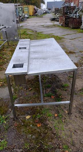Used Stół roboczy dwustanowiskowy