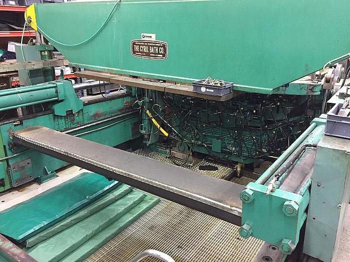 Used 400 Ton Cyril Bath VTL400CJ Sheet Stretch Forming Press