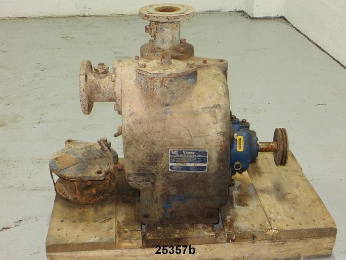 Used Gorman Rupp 3" T3A60-B Trash Pump #25357