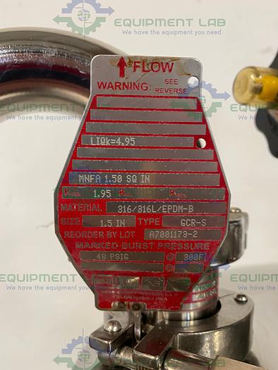 Used Alloy Products 45 Liter Stainless Steel Reactor 50 PSI w/ Bottom Drain & Valves