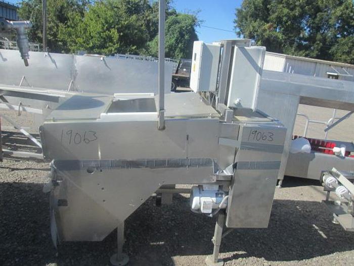 Used Custom Converging Conveyor; 30"x5'