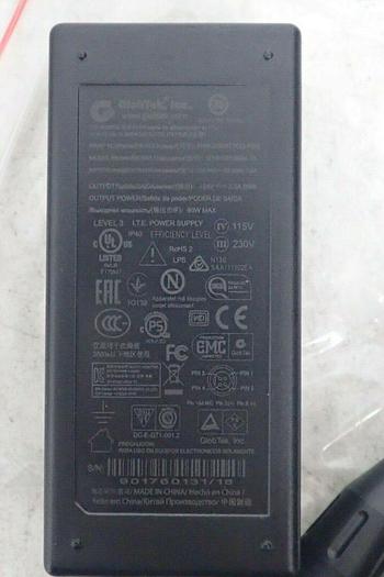 Used Globtek Model GT-81081-6024-T3 Power Supply AC Adapter