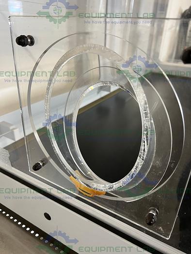 Used Flow Sciences FSCQ03357 6 Ft PPE Sliding Sash Vented Balance Safety Enclosure