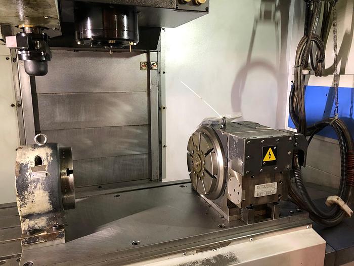 Used 2014 DMG Mori DV5100 4-Axis CNC Vertical Machining Center
