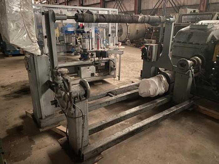 Used 65" CUSTOM BUILT REWINDER 32" DIAMETER