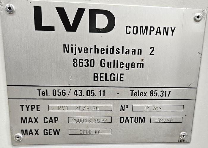 Gebraucht Tafelschere LVD MVB 25-6,35