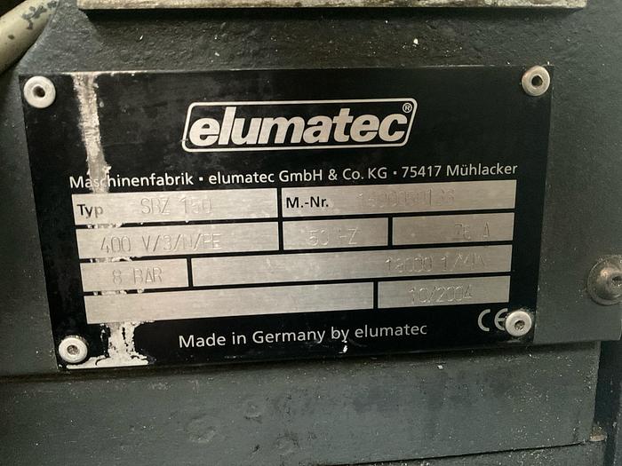Gebraucht Beabreitungszentrum Elumatec SBZ 150