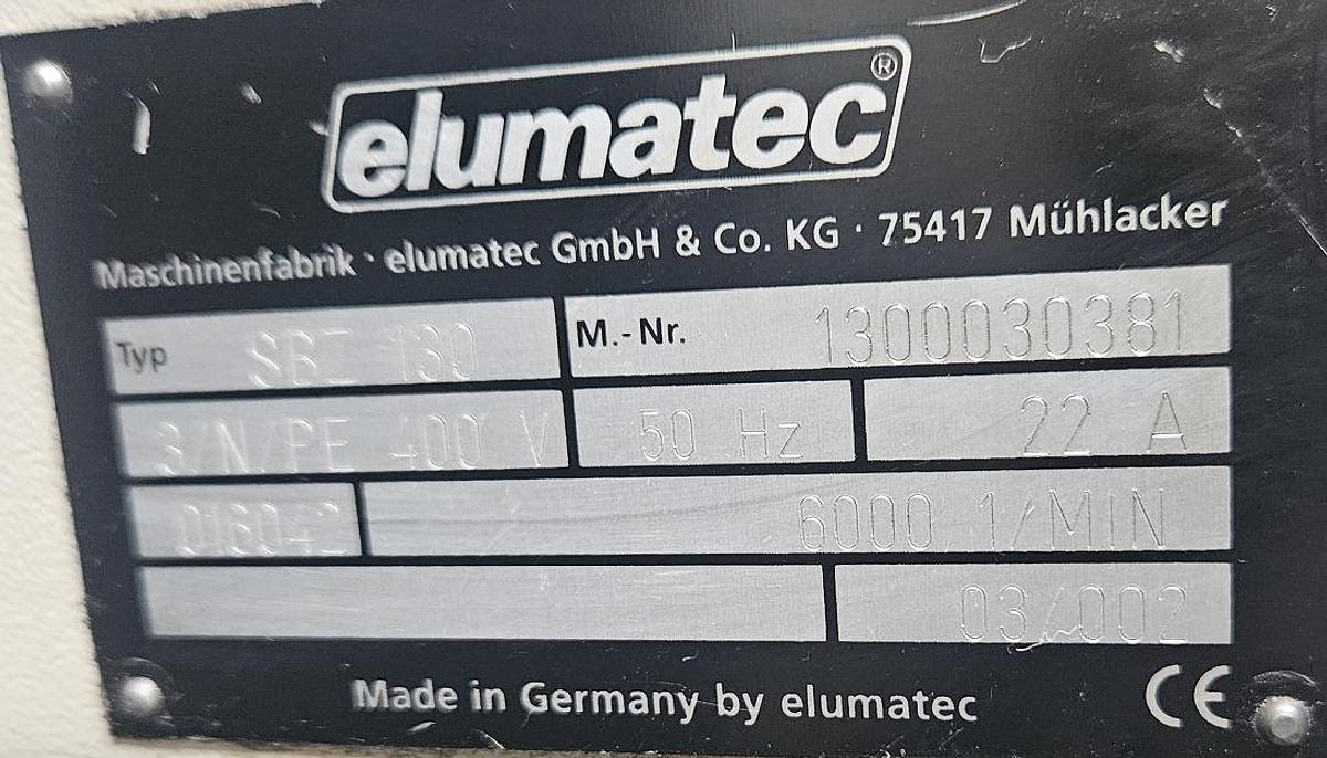 Gebraucht Bearbeitungszentrum Elumatec SBZ 130