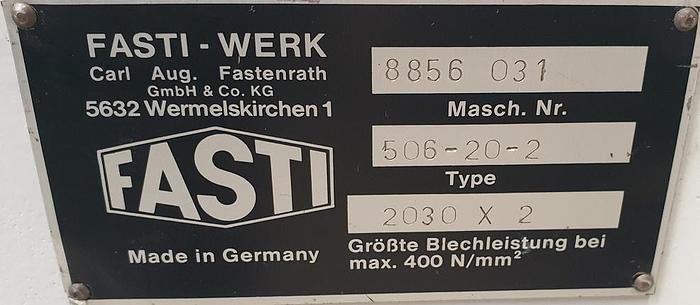 Gebraucht Tafelschere Fasti 506-20-2