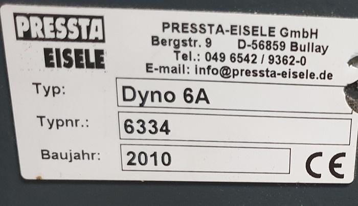 Gebraucht Druckluftstanze Pressta Eisele Dyno 6