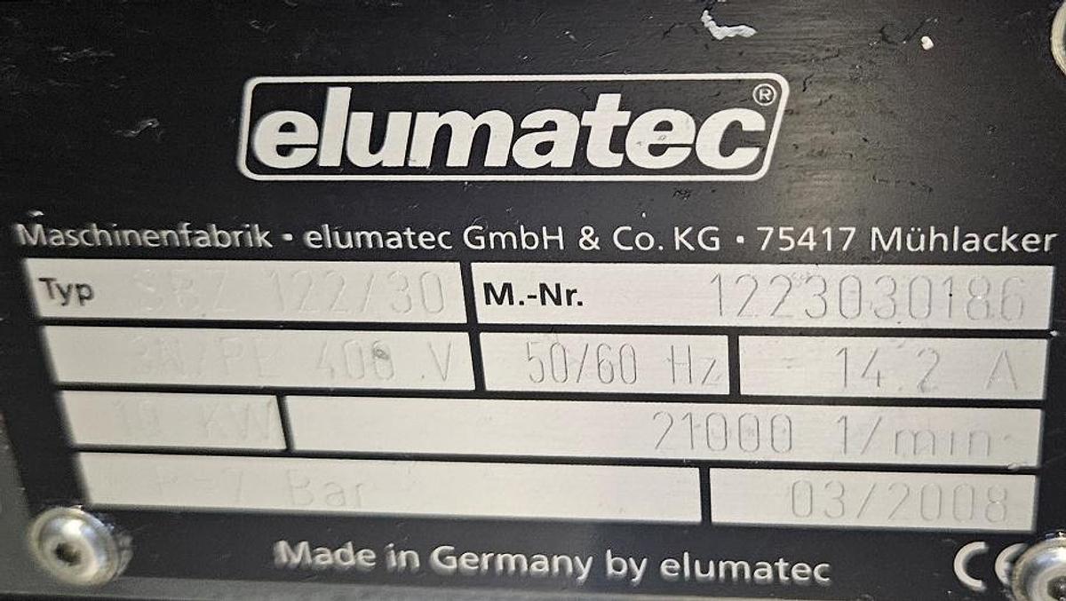 Gebraucht Bearbeitungszentrum Elumatec SBZ 122