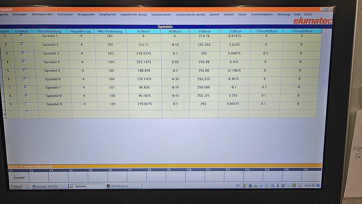 Gebraucht Bearbeitungszentrum / Durchlaufzentrum Elumatec SBZ 628 XXL