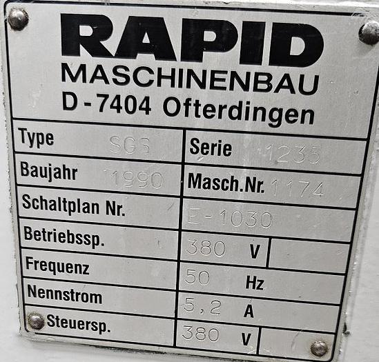Gebraucht Aluminiumsäge Rapid SGS