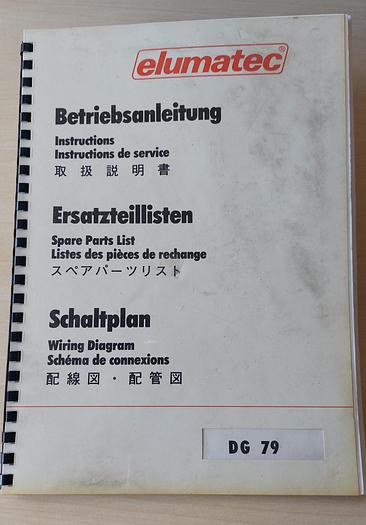 Gebraucht Doppelgehrungssäge Elumatec DG 79