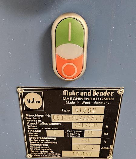Gebraucht Lochstanze Mubea KL 350
