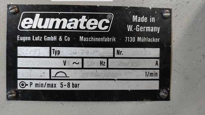 Gebraucht Doppelgehrungssäge Elumatec DG 79