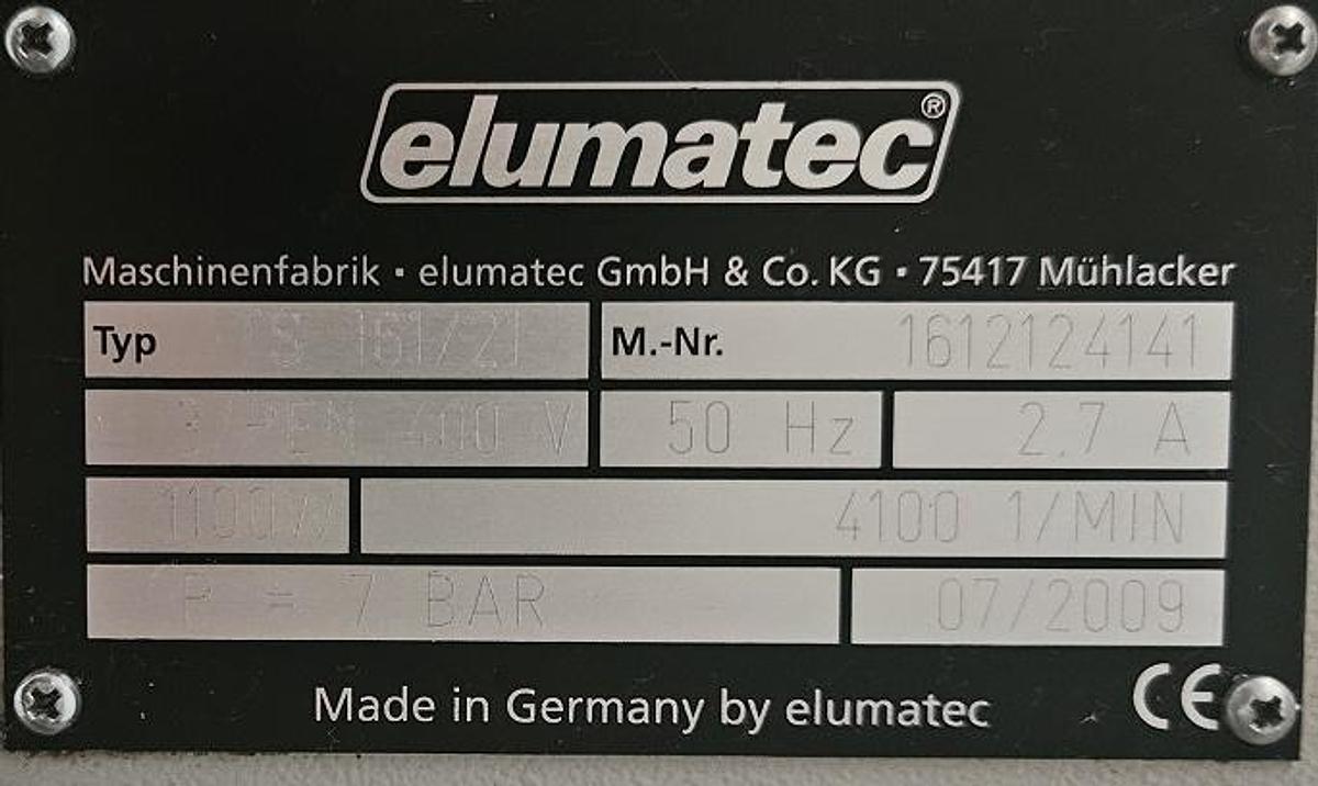 Gebraucht Aluminiumsäge Elumatec TS 161