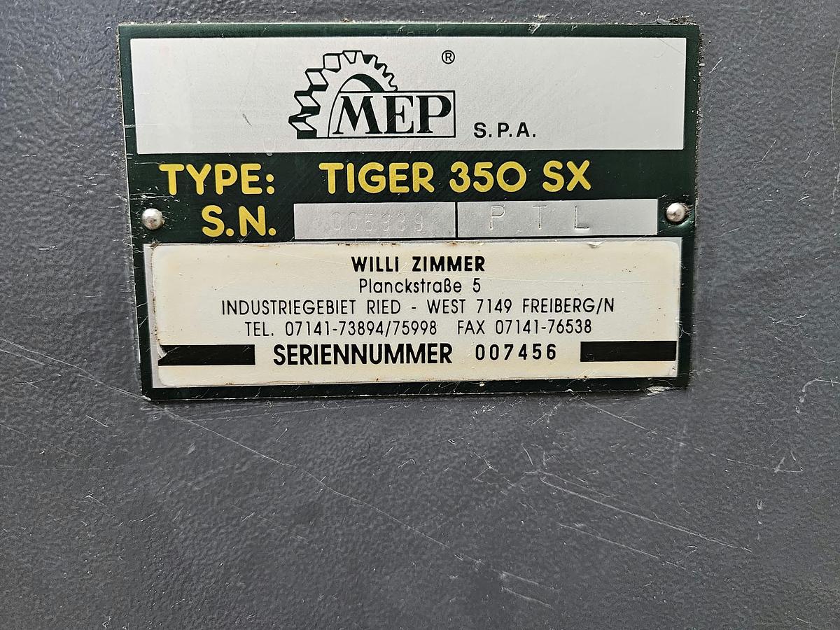 Gebraucht Kreissäge MEP Tiger 350 SX
