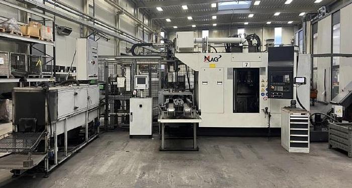 Gebraucht Doppelspindeldrehmaschine Hessapp (MAG) DVH 250 i Duo