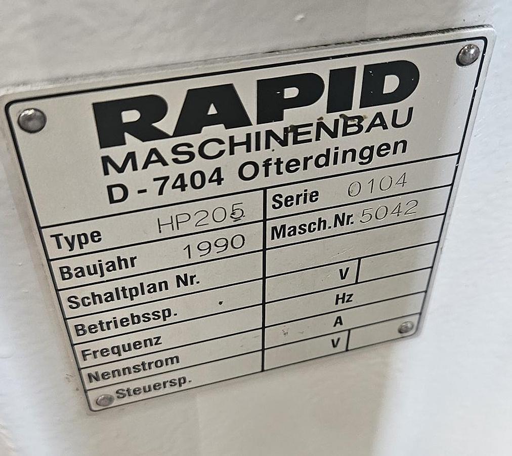 Gebraucht Eckverbindungspresse Rapid HP 205