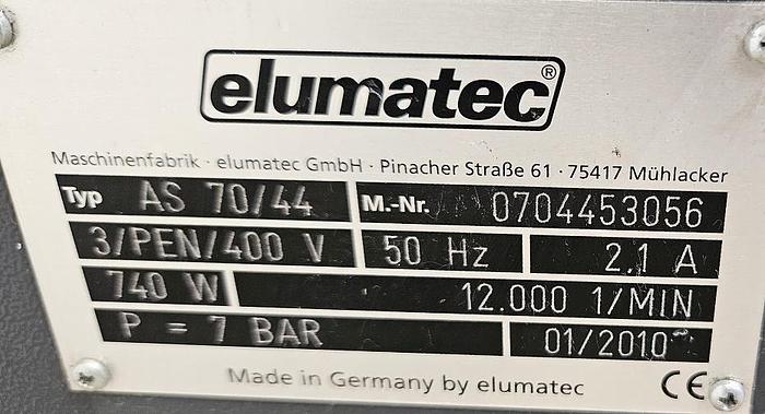 Gebraucht Kopierfräse Elumatec AS 70