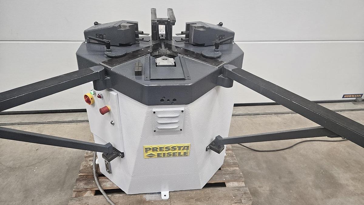 Gebraucht Hydraulische Eckverbindungspresse Pressta Eisele PV 10 E