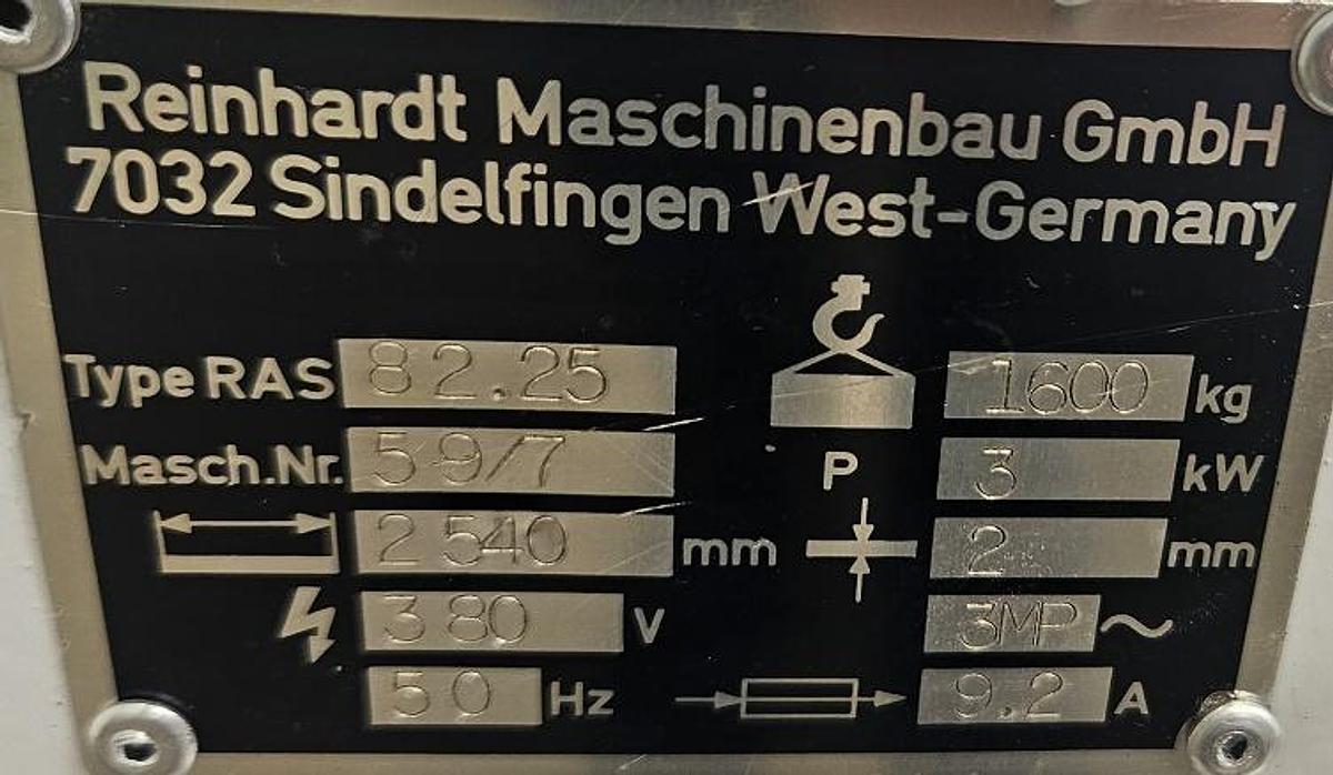 Gebraucht Tafelschere RAS 82.25
