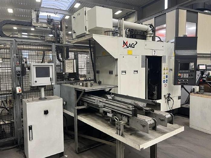 Gebraucht Doppelspindeldrehmaschine Hessapp (MAG) DVH 250 i Duo