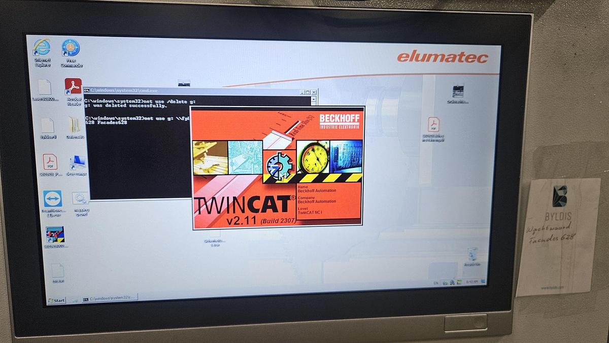 Gebraucht Bearbeitungszentrum / Durchlaufzentrum Elumatec SBZ 628 XXL