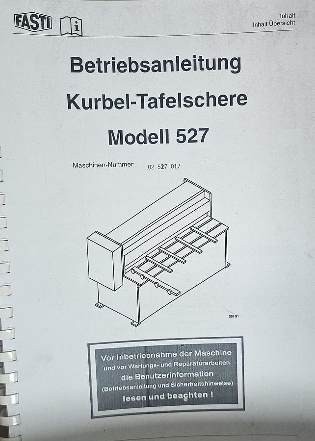 Gebraucht Tafelschere Fasti 527-12-4