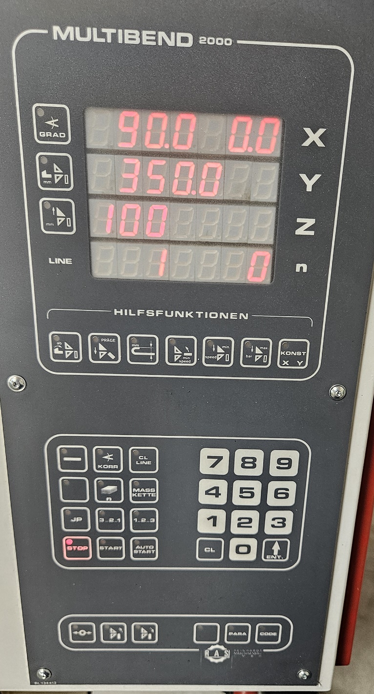 Gebraucht Schwenkbiegemaschine RAS 64.25
