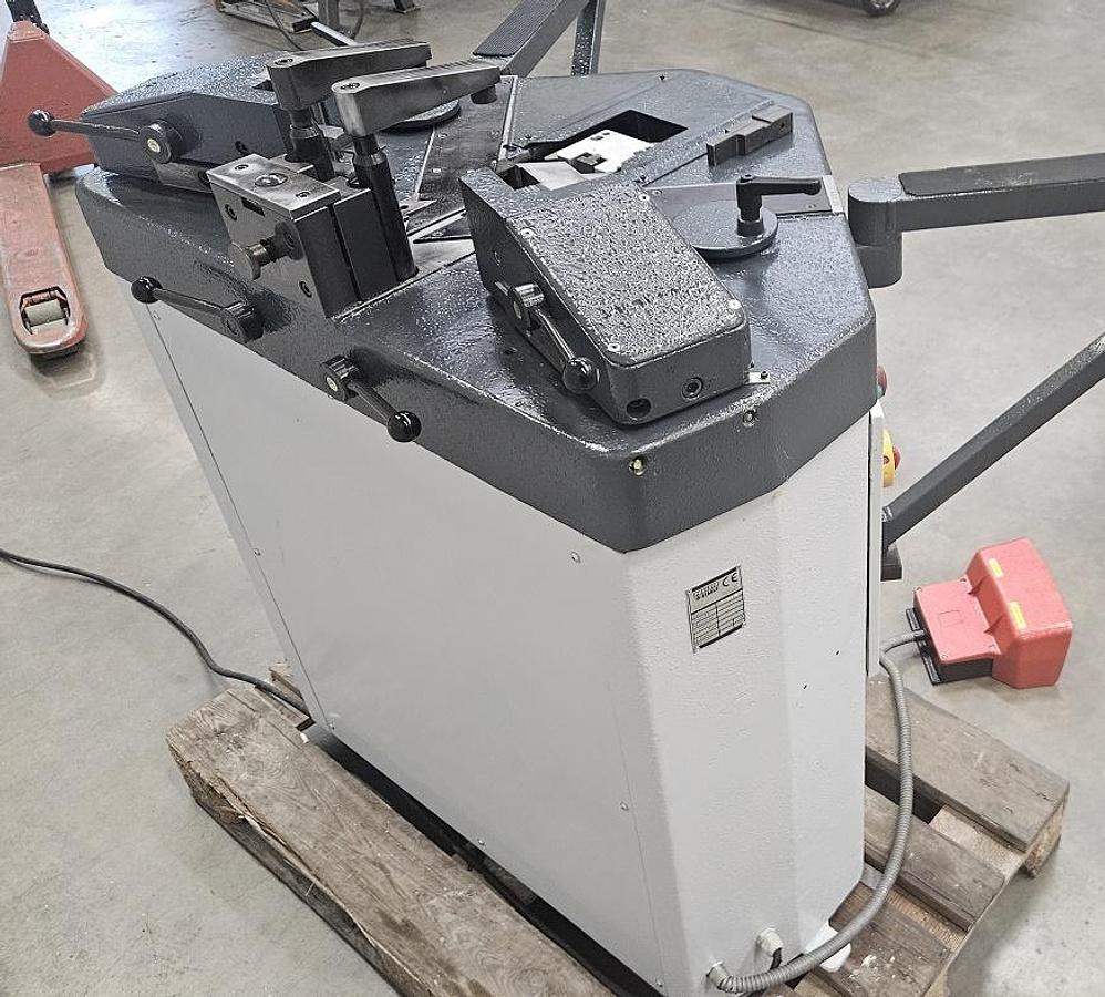 Gebraucht Hydraulische Eckverbindungspresse Pressta Eisele PV 10 E