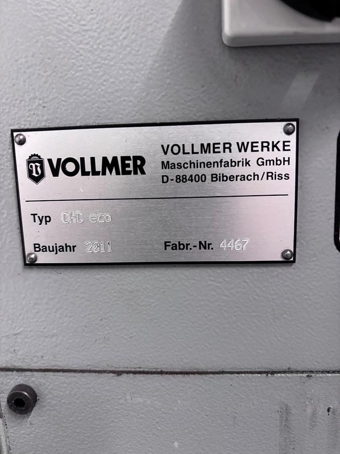 Gebraucht Schleifmaschine Vollmer CHC Eco