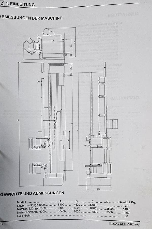 Gebraucht Doppelgehrungssäge Emmegi Classic Magic 500 TU/5
