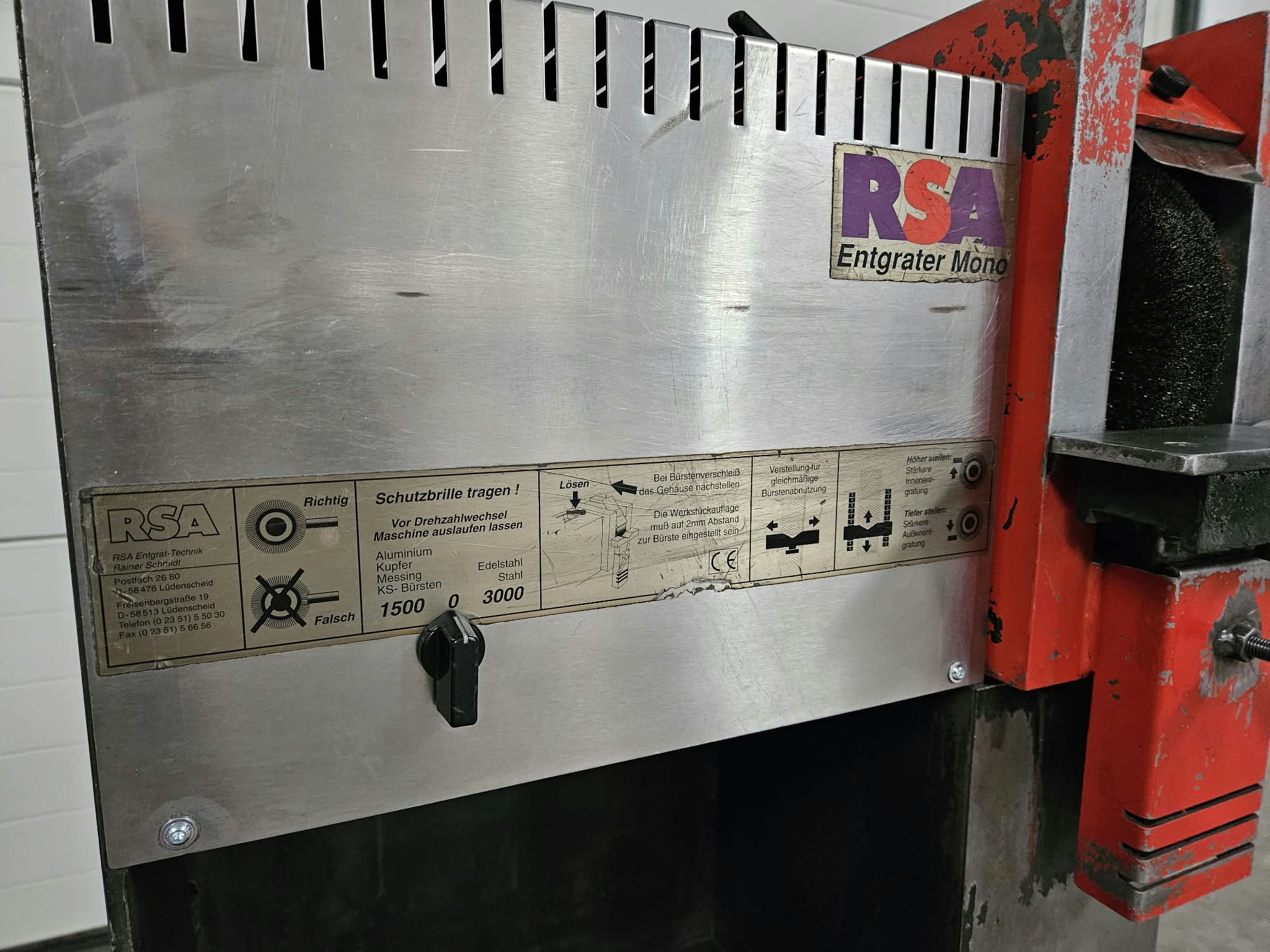 Gebraucht Entgratmaschine RSA Mono
